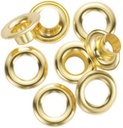 General Tools 1261-2 Rustproof Solid Brass, 3/8-Inch 3/8" Grommet Refill, 24 Sets