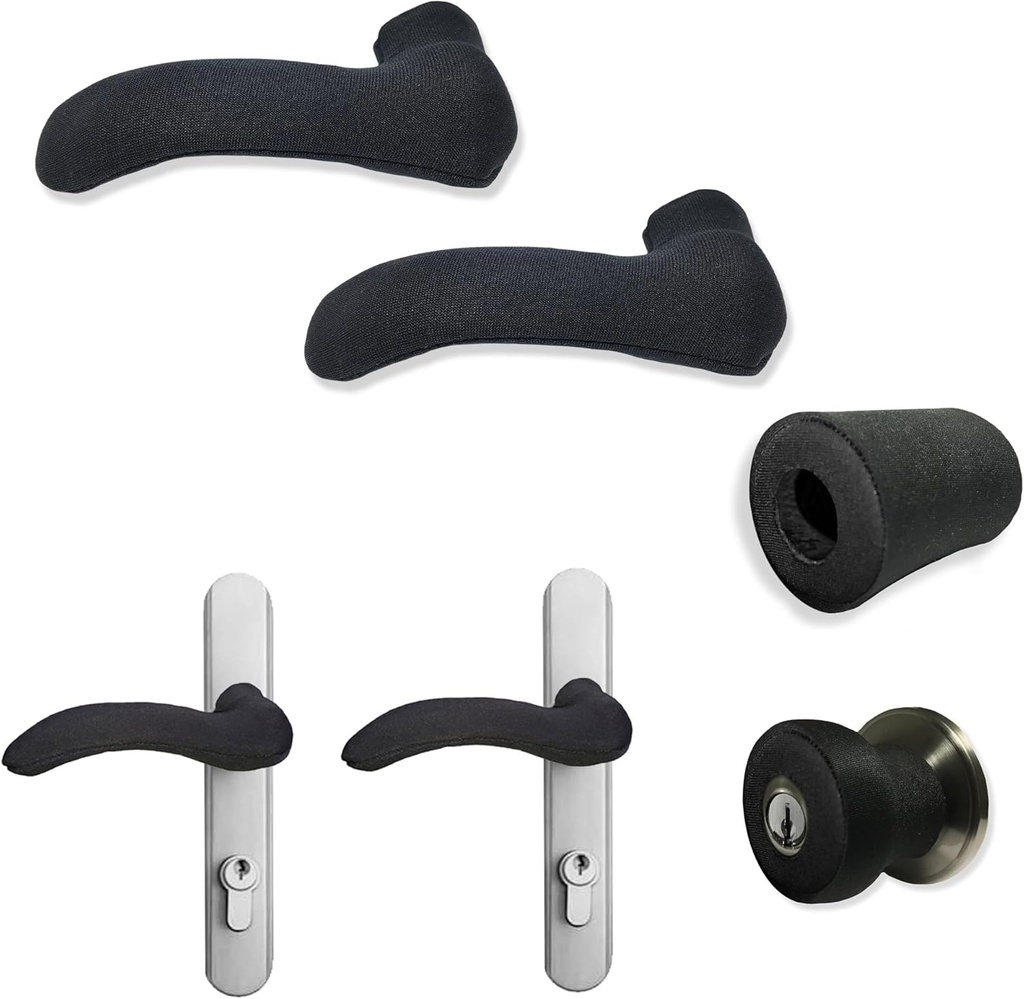 Door Handle Covers for Hot Door Handles and Door Knobs: The Handle Wonder Cover: 2 Door Handle Covers Plus 1 Door Knob Cover (3 Pack)