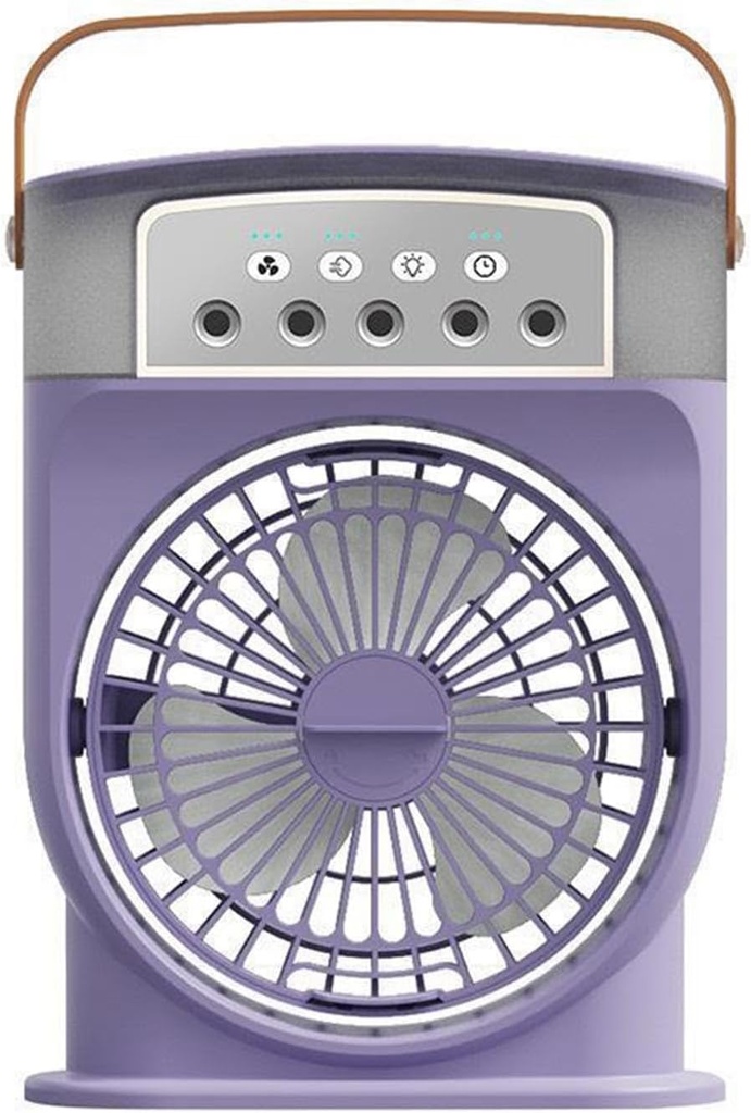 Evaporative Air Cooler,portable Air Conditioners,3 Speed,5 Hole Misting Fan,Low Noise,Small Humidifier,Quiet Cooling Fan,for Home & Office