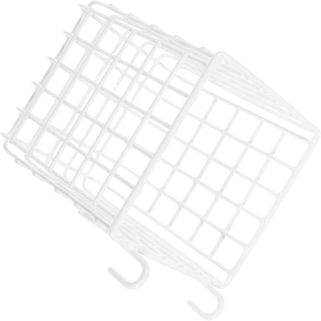 Cabilock The Cabinet Basket Holder Wire Hanging Shelf Storage Rack Iron Mesh for Kitchen Bathroom Bedroom Organizing