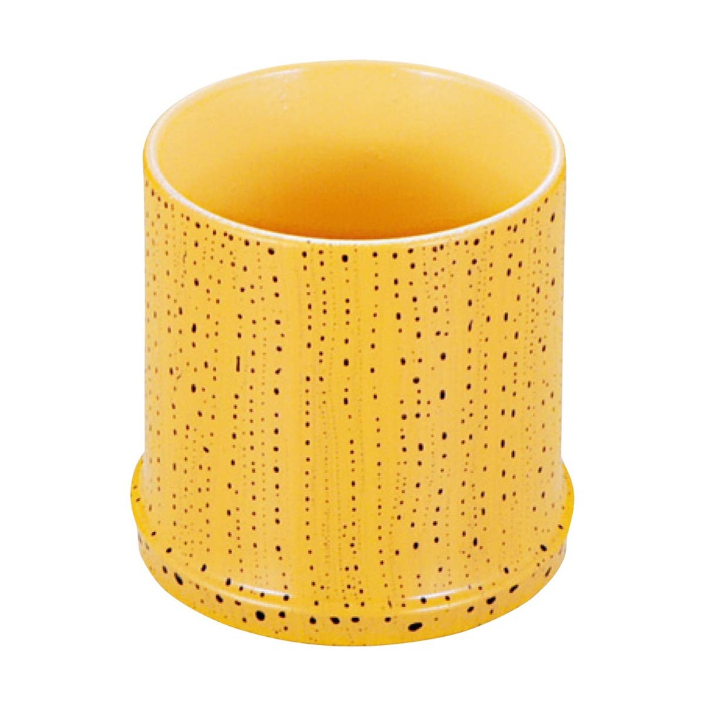 Fukui Craft 5-642-20 Echizen Sesame Bamboo Cup, Beige, Φ2.0 x 2.2 inches (5 x 5.5 cm), Japanese Sake Cup, Echizen Sesame Bamboo