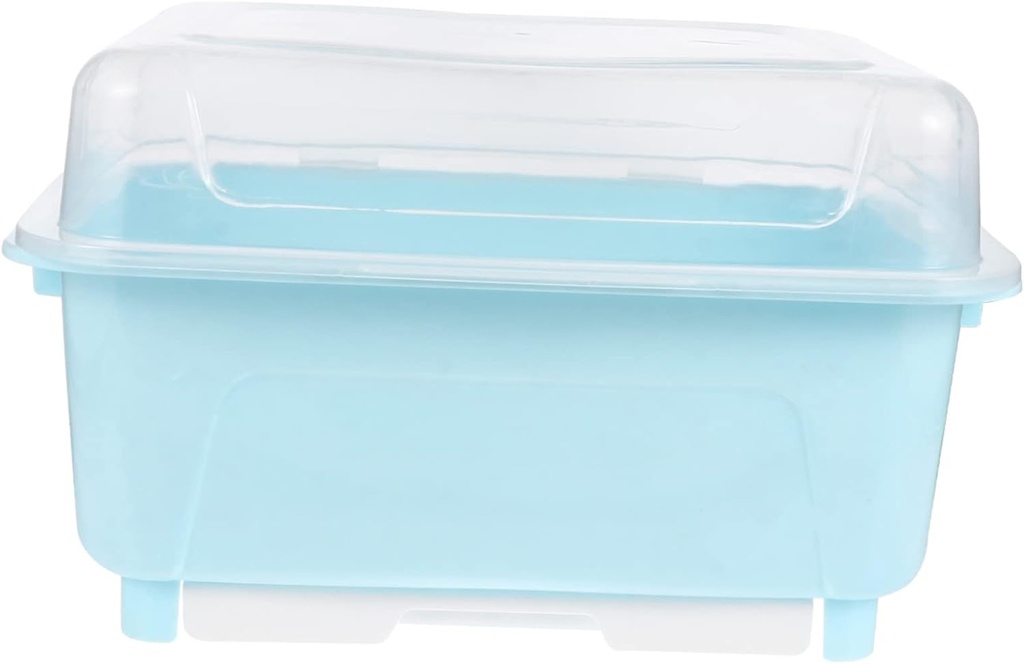 Simple Kitchen Cutlery Drain Box Multi Functional Chopstick Storage Organizer for Efficient Draining Utensil Storage Compact Design Suitable for Bowls Plates and Glassware