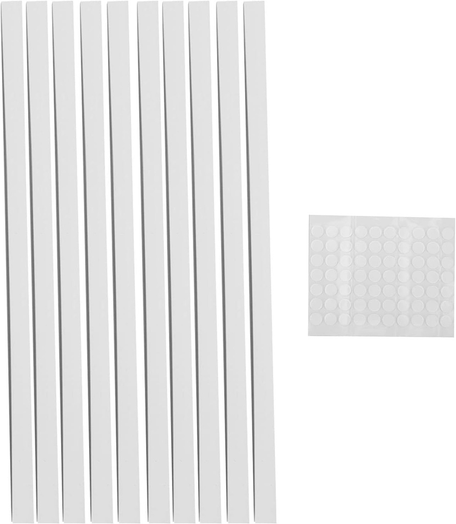 Gazaar DIY Coffee Capsule Holder, Adhesive Coffee Pods Storage Counter Mounted, Can Store Up to 54 Coffee Capsules for or 72 Pods, Coffee Pods Adhesive Holder (White)