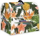 GLENLCWE Pineapple Floral Stand Mixer Cover for Women Fashion Indoor Kitchen Decorations Washable Dustproof Cover with Handle and Pockets,Compatible with 4.5-5 Quart Stand Mixer