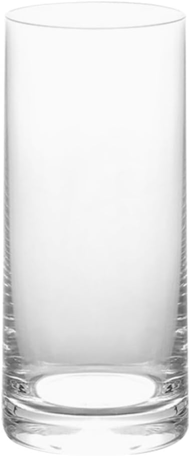 Clear Drinking Glass Cup Versatile Household Drinkware for Juice Water Cocktails Exceptional Clarity Comfortable Grip for Parties Everyday Use Moderate Capacity