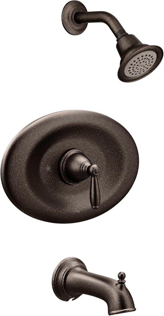 Moen T2157EPORB Brantford Posi-Temp Eco-Performance Tub and Shower Trim Kit, Valve Required, Oil Rubbed Bronze
