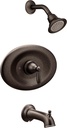 Moen T2157EPORB Brantford Posi-Temp Eco-Performance Tub and Shower Trim Kit, Valve Required, Oil Rubbed Bronze