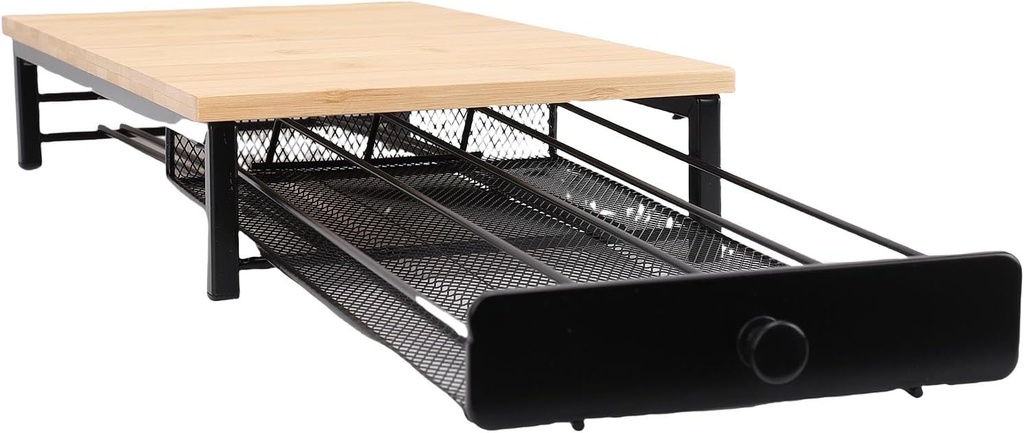 AUNMAS Coffee Pod Drawer Holder, Organizer with 40 Capacity for Home Kitchen Office Compact Coffee Capsules Storage