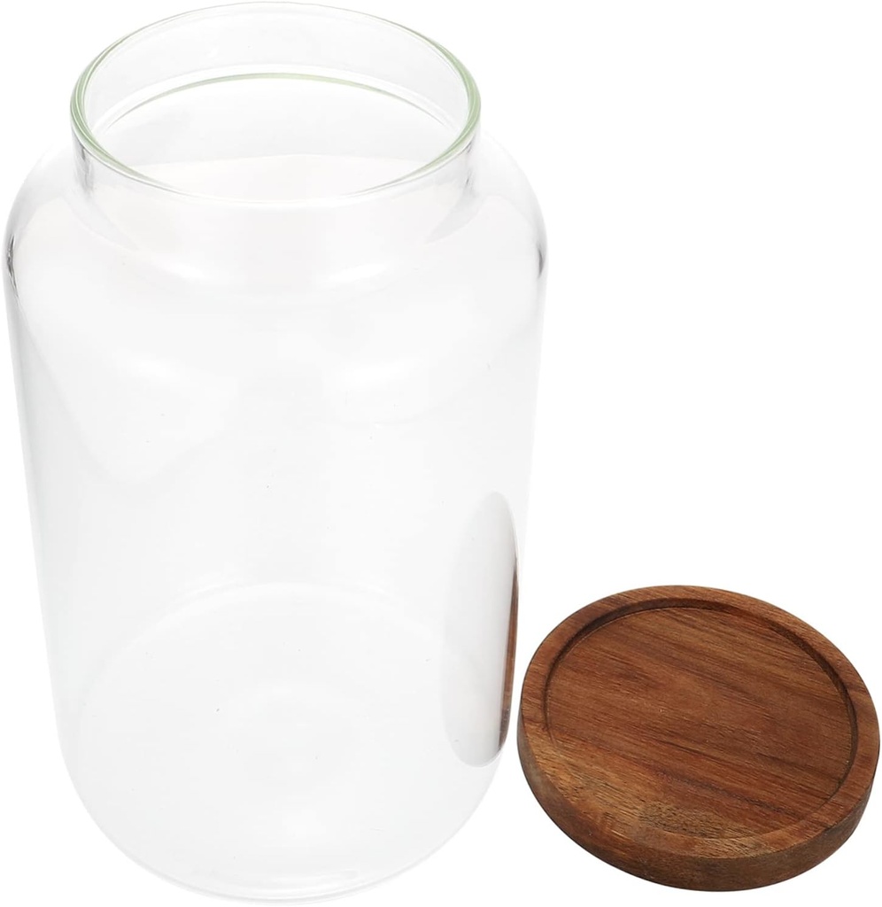 ABOOFAN Cookie Jars Lids Sealed Storage Glass Jar for Canisters Airtight Lids Kitchen