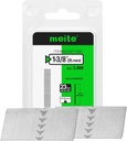 meite 23 Gauge Pin Nails, 1-3/8 Inch Micro Headless Pins - Galvanized 23GA Pins Nails for Nail Gun, Ideal for Fine Woodworking and Trim Work (2,000 Counts)