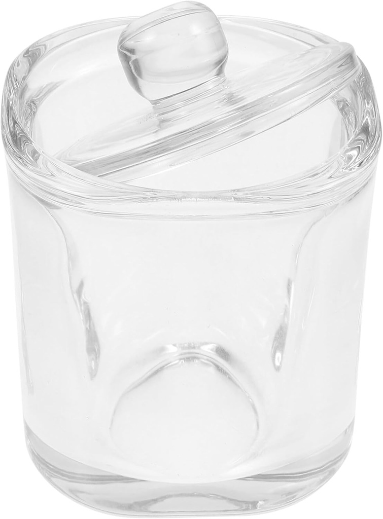 VOSAREA Clear Glass Airtight Candy Jar Multi-functional Storage Canister for Tea Cookies Nuts Elegant Design for Use Capacity for All Occasions