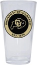 R and R Imports Colorado Buffaloes 16 oz Pint Glass Officially Licensed Circle Design 4-Pack