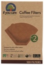 IF YOU CARE No. 2 Coffee Filters, 100 CT
