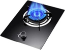 Gas Stove,Single Burner,4.5KW Kitchen Counter Top Stove,Gas/LP Gas Conversion Stove,with Flameout Protection,for Home Kitchen(NG)