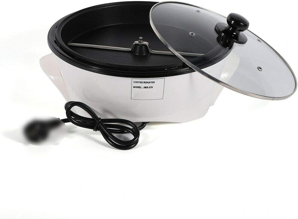 3.3lb Coffee Bean Roasting Baking Machine, Electric Coffee Roaster Nut Peanut Cashew Baking Machine Home Cafe DIY Kitchen Tool For Cafes Club Home Use Bean Baker 1200W