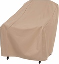 Modern Leisure Basics Patio Chair Cover - Weather-Resistant Fabric - Furniture Protection Perfect for Patio, Deck, and Porch - 33" L x 34" W x 31" H - Khaki
