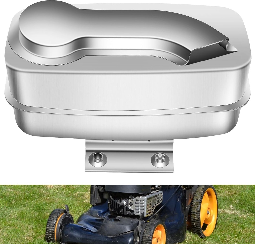 532149723 Twin Engine Muffler Compatible With Poulan Husqvarna Craftsman 2042 LS/ 2748 GLS/GTH 2548 XPA GTVH205 And More Lawn Mower Engine，Replace 137978,149723, 532137978, 122440X