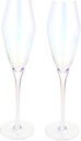 KICHOUSE 2pcs Flutes Elegant Goblets for Weddings Celebrations Special Occasions Lightweight Ergonomic Design for Comfortable Drinking