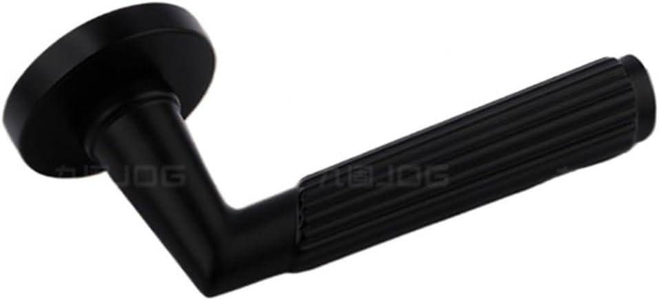 Bathroom Bedroom Door Lock Indoor Mechanical Wooden Door Lock Room Door Lock Wooden Door Household Split Lock(Matt Black,Magnetic Attraction)