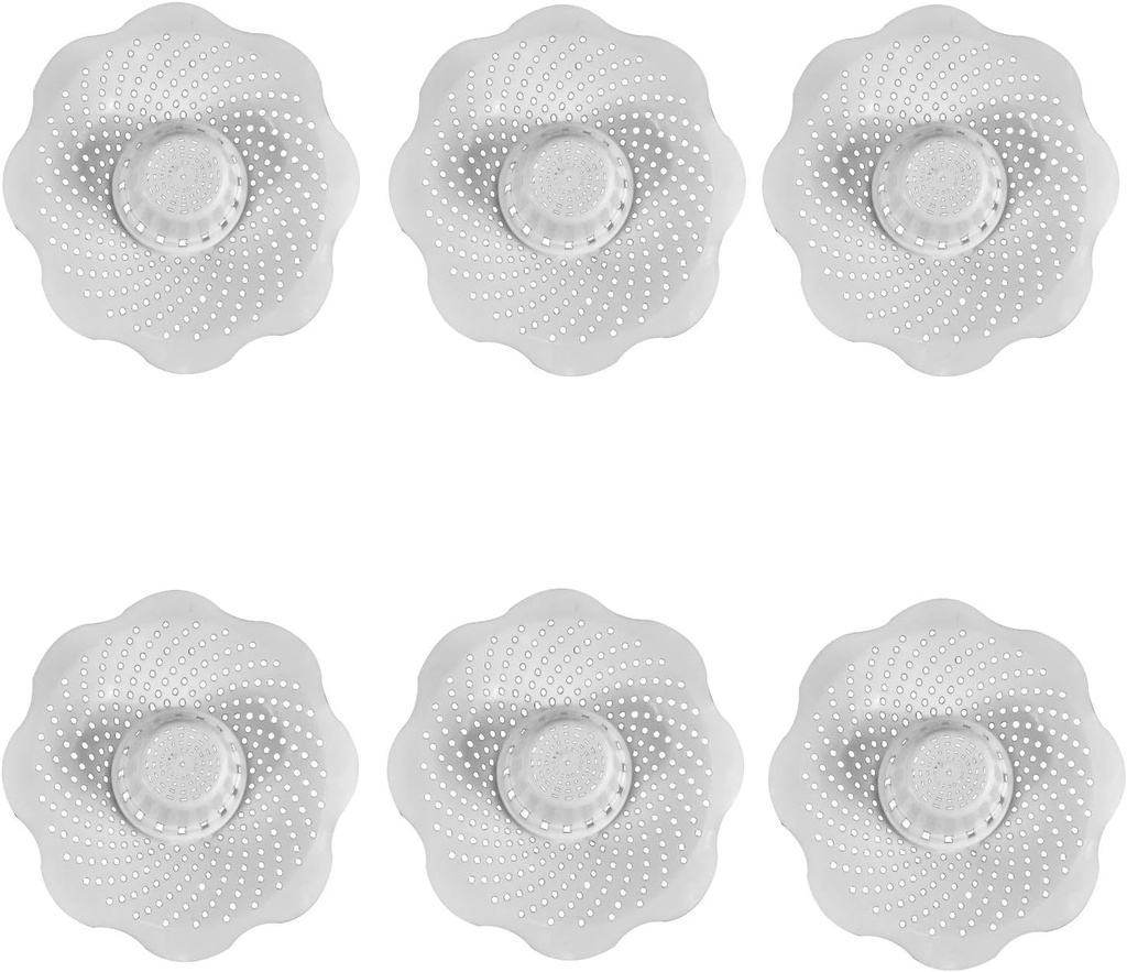 DANCO Tub Drain Protector Hair Catcher | Strainer | Bathtub Drain Snake, Snare and Auger | Hair Drain Clog Prevention (10306) (6)