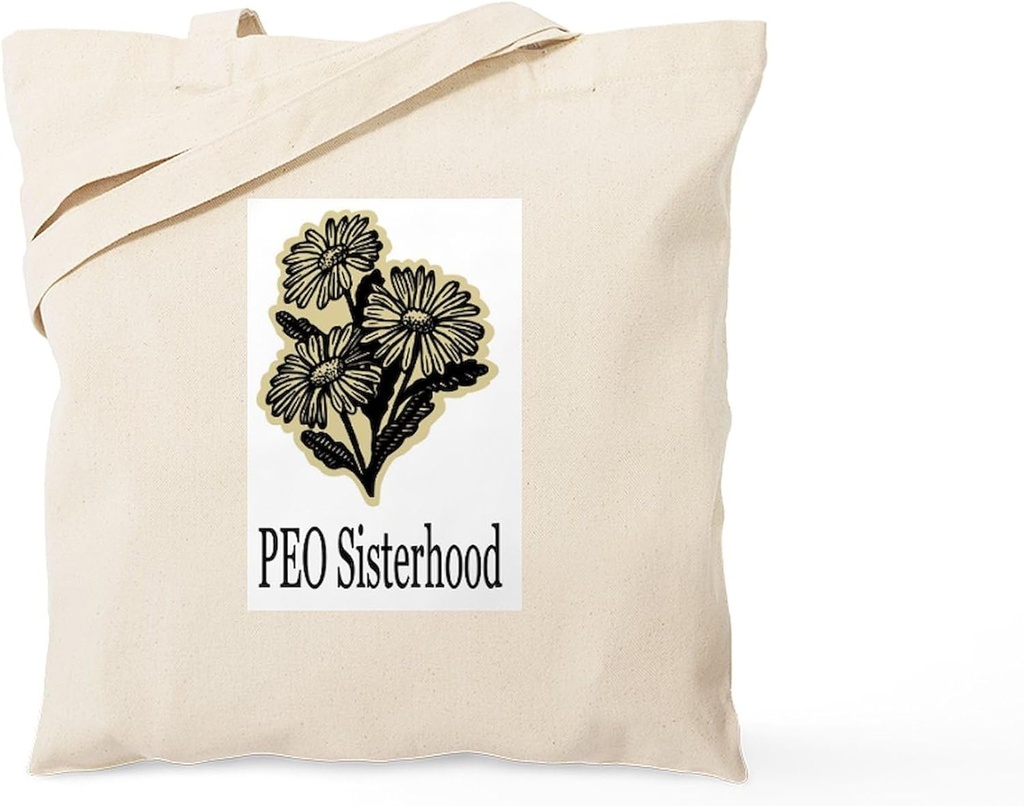 CafePress Tote Bag Natural Canvas Tote Bag, Reusable Shopping Bag