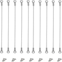 Cabinet Door Restraint,Door Opening Angle Protector Cabinet Hinge Limiter,10pcs (20cm/8inch)