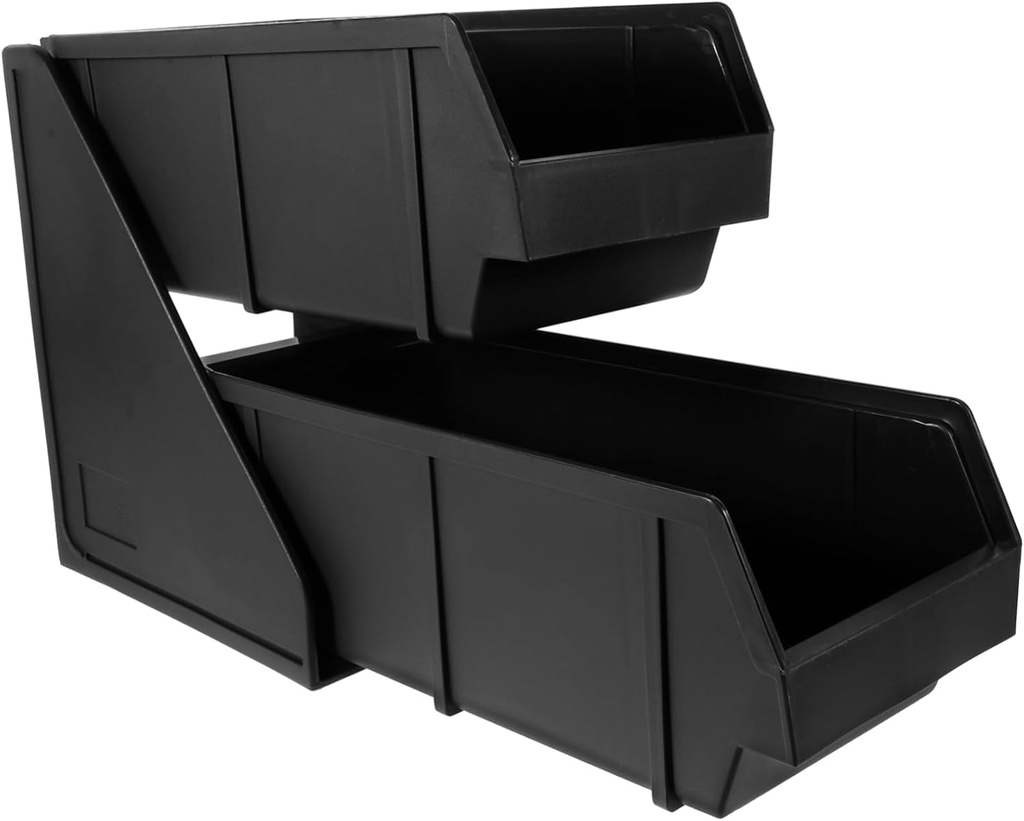 Zerodeko Coffee Station Organizer Tea Bag Bin Coffee Pods Holder Condiment Rack Holder for Countertop Bar Kitchen