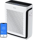 LEVOIT Air Purifier for Home Large Room Up to 1073Ft² with Air Quality Monitor, AHAM VERIFIDE, Smart WiFi, Washable Pre-Filter, HEPA Sleep Mode for Pets, Allergies, Dust, Pollen, Vital 100S-P, White