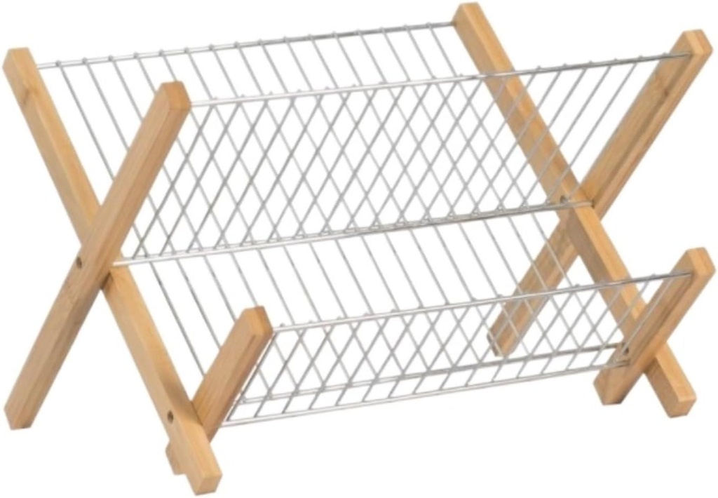 Dish Drying Rack Organization Folding Dish Rack Drying Rack Holder Utensil Drainer Plate Storage Holder Plate Dish Rack Flatware Caddy, 38*26*25cm