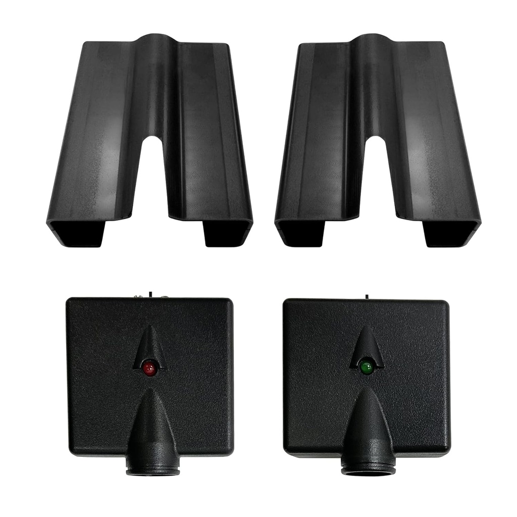 Garage Door Sensor for Genie Garage Door Openers Manufactured After 1993, Garage Door Sensor Sun Shield, Protect The Sensor from Direct Sunlight, Replacement for Genie/Overhead Garage Door Sensors.