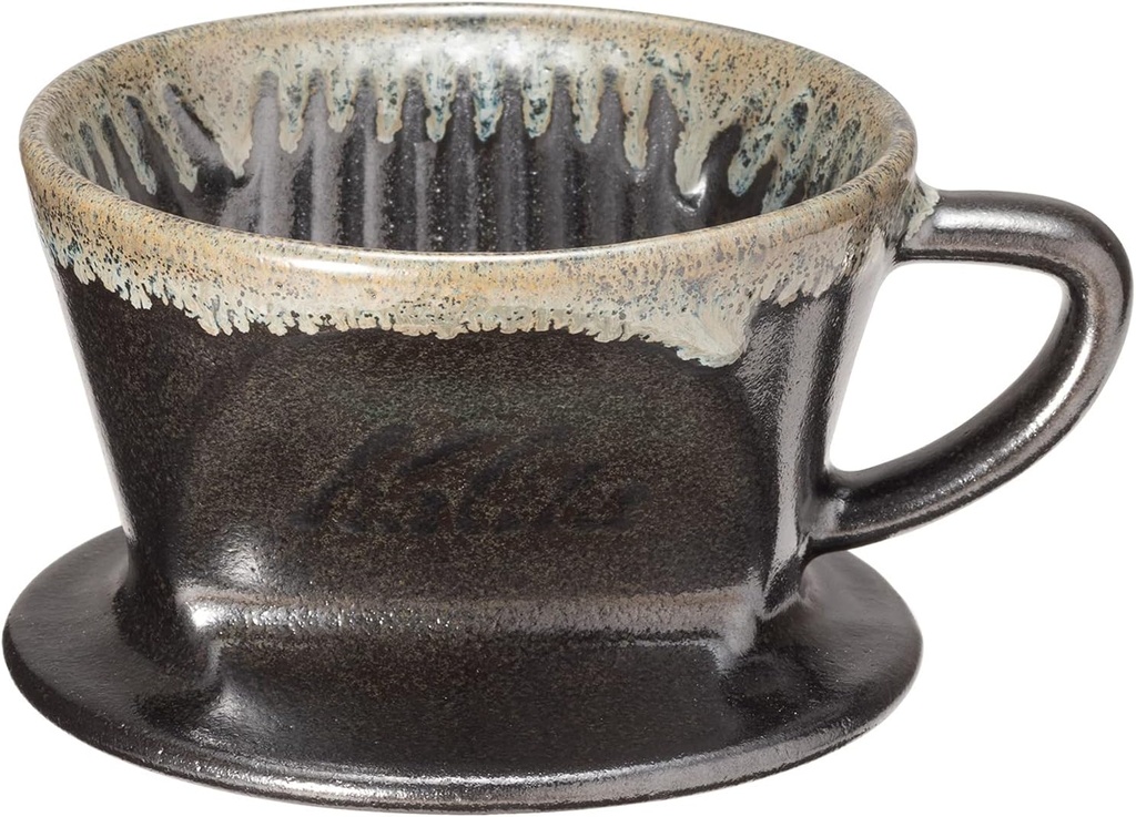 [Amazon.co.jp Limited] Karita SG101 HASAMI SG101 High Heat Retention Ceramic Coffee Dripper for 1 to 2 People, Made in Japan, For 1 or 2 People, Drip Equipment, For 1 Person, 2 Cups, Porcelain,