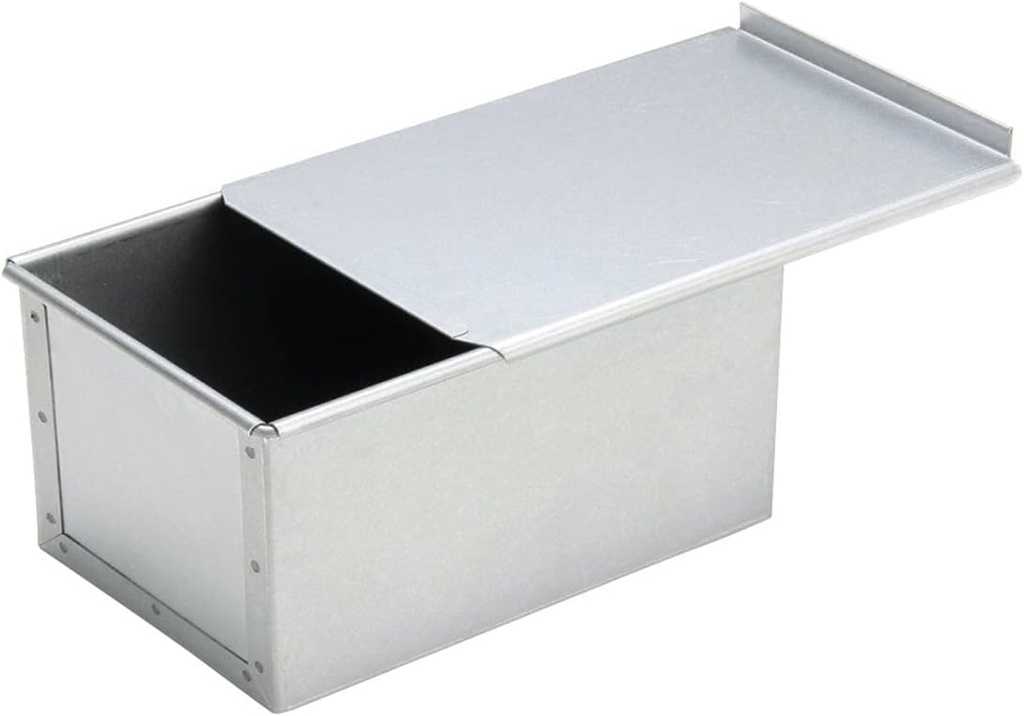2395 Silver 2 Loaf Pan with Lid