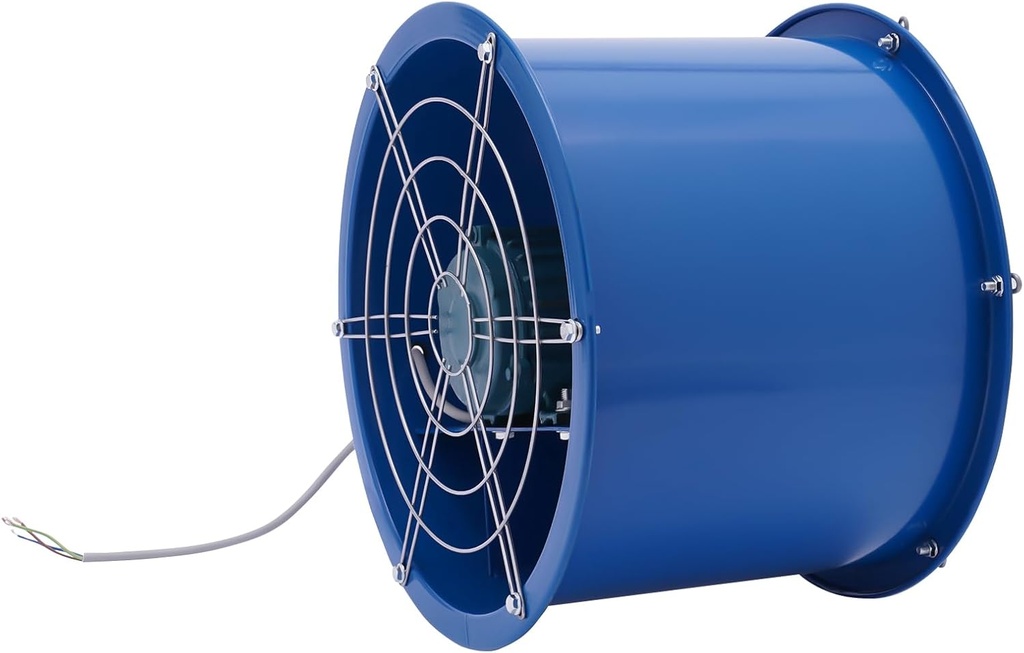 16" Explosion-Proof Axial Fan - 1.5HP IP55 Aluminum Ventilation Blower, Gable Vent Fan with Adjustable Thermostat, High Speed Low Noise Gable Mount Attic Exhaust Fan, Easy to Clean