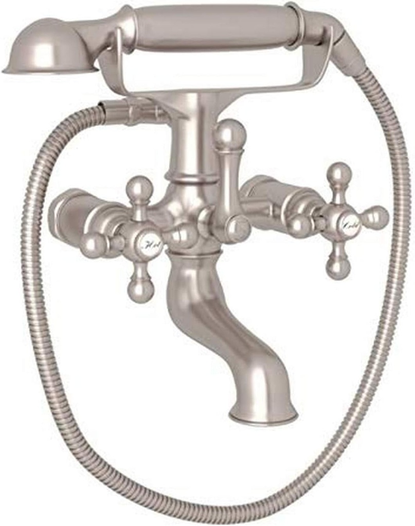 ROHL AC7X-STN TUB FILLERS, Satin Nickel