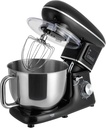Stand Mixer, 6.5 Quart, 6+1 Speed Tilt-Head Kitchen Mixer, Copper Motor, Household Food Mixer with Bowl, Flat Beater, Dough Hook, Egg Whisk fit for Kitchens, Small Restaurants, Bakeries (Black)