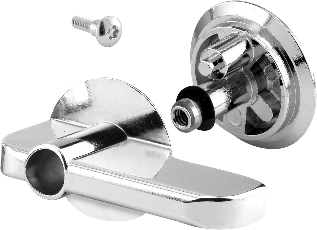 Prime-Line 658-8918 Concealed ADA Latch Lever Set, Cast Zamak, Chrome Plated, Security Fastener (Single Pack)