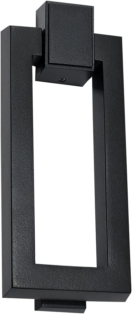 Modern Door Knocker | Rectangle Door Knocker – Black