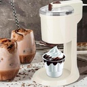 Ice Cream Maker Machine with Compressor, Home Ice Cream Maker Machine, Yogurt Ice Cream Makers, Automatic Soft Ice Cream Machine 1L for Yoghurt, Sorbet