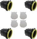 4Pcs LEV 3.0 Soda Soad Valve Nozzle Part 28545 + 4Pcs Diffuser Internal Mixer Part 28368 Maker Parts Accessories