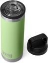 YETI Rambler 18 oz Bottle, Leakproof, Vacuum Insulated, Stainless Steel with Chug Cap, Key Lime