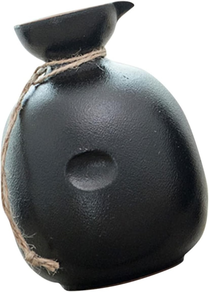 Ceramic Sake Kettle Japanese Wine Jug Mini Ceramic Wine Pot for Serving Rice Traditional Saki Kettle for Restaurants and Home Use