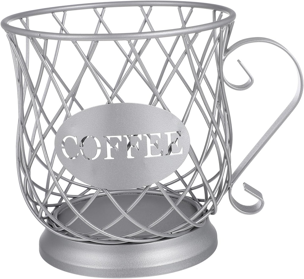 Coffee Capsule Holder Elegant Coffee Storage Organizer for Countertop for and Snacks