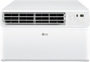 LG 10000 BTU Window Air Conditioners [2023 New] Dual Inverter Remote WiFi Enabled App Ultra-Quiet Washable Filter Cools 450 Sq.Ft AC Unit air conditioner Easy Install White LW1022FVSM