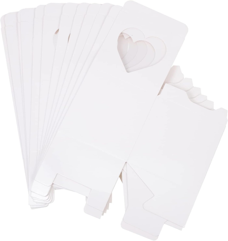 12pcs Single Cupcake Boxes Window Dessert Packing Box for Cookies Pastries and Pies for Weddings Parties and Bakeries