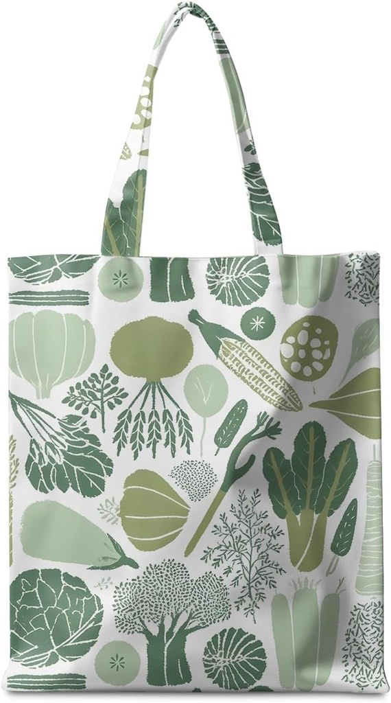 Animal Plant Tote Bag SeaTurtle Butterfly Cat Elephant Gifts Lemon Vegetable Themed Gifts Beach Bag for Camping