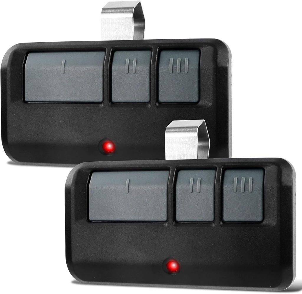 2 for 893MAX Garage Door Opener Remotes for LiftMaster/Chamberlain/Craftsman Garage Door Openers
