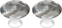 2 PCS Kitchen White Dragon Style Cabinet Knobs, Stainless Steel Furniture Knob Pulls Handles Decorative, Vintage Knobs for Dresser/Drawers/Bathroom/Closet Door/Bifold Door/Cupboard