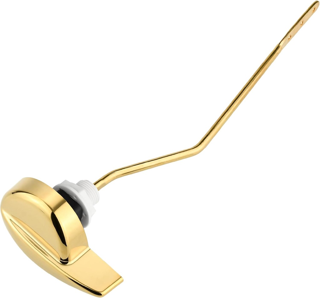Compatible with TOTO Toilet Handle Replacement Parts Kit, Universal THU068#CP Trip Lvr for St743S Side Mount Toilet Flush Tank Lever Handle for TOTO Kohler Toilet Tank, 1-Pack Shiny Gold