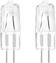 2PCS Microwave Oven Halogen Light Bulbs 130V 50W Compatible with GE CVM521P2M6S1 CVM721M2N8S5 DVM7195BL5TS Replace#: WB02X35488