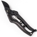 Professional Forged Bypass Pruning Shears 7.9" Japanese Hand Garden Scissors Made in Japan (Cusion-Spring Model)